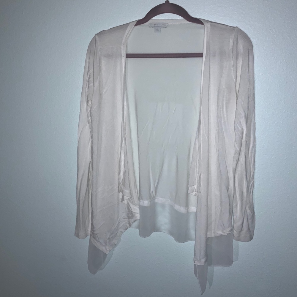 New York & Company White cover-up